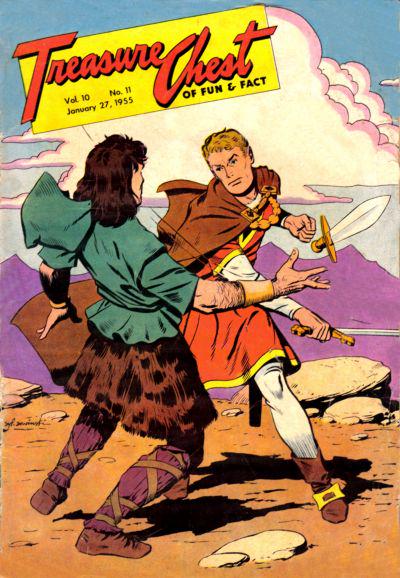 Treasure Chest of Fun and Fact #11 177 (1955) Comic Books Treasure Chest of Fun and Fact