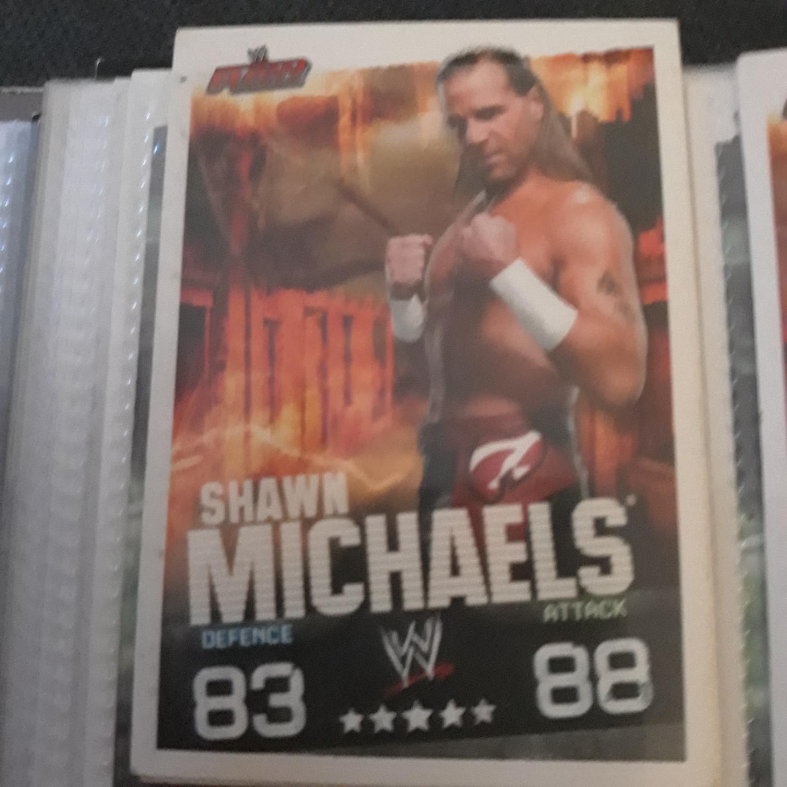Shawn Michaels Wrestling Cards 2009 Topps WWE Slam Attax