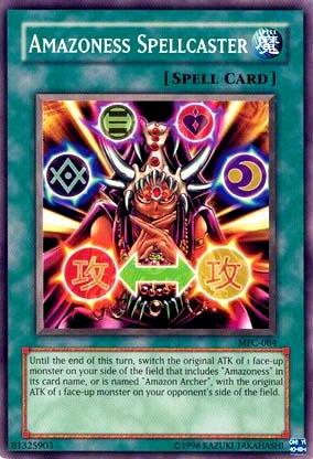 Amazoness Spellcaster MFC-084 YuGiOh Magician's Force