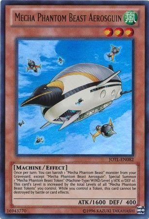 Mecha Phantom Beast Aerosguin JOTL-EN082 YuGiOh Judgment of the Light