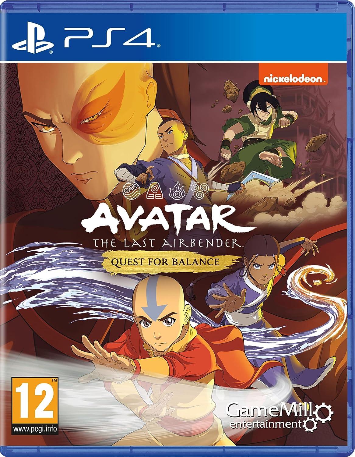 Avatar: The Last Airbender - Quest for Balance PAL Playstation 4