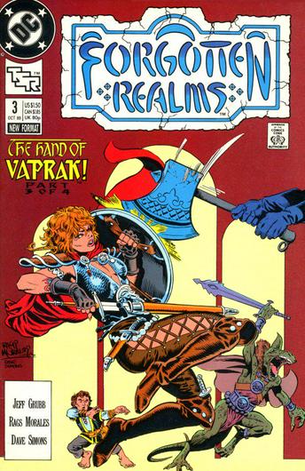 Forgotten Realms #3 (1989) Cover Art