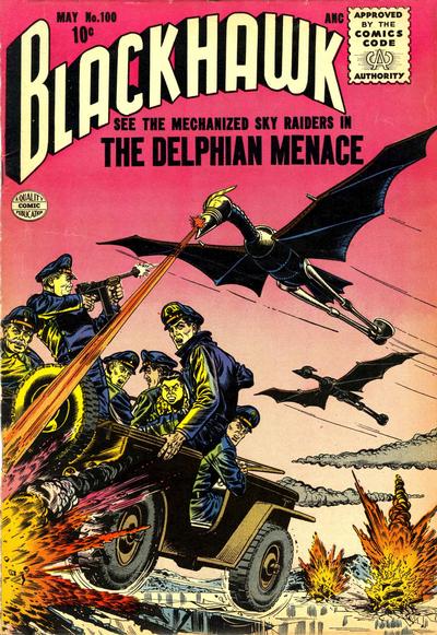 Blackhawk #100 (1956) Comic Books Blackhawk