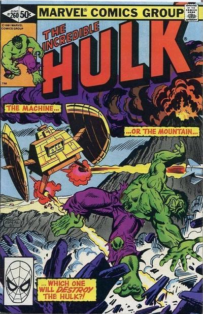 The Incredible Hulk #260 (1981) Comic Books Incredible Hulk