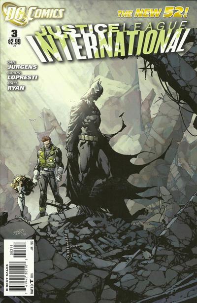 Justice League International #3 (2012) Comic Books Justice League International