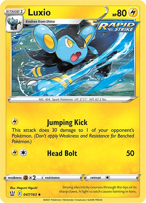 Luxio #47 Pokemon Battle Styles
