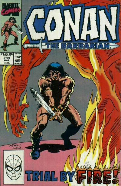 Conan the Barbarian #230 (1990) Comic Books Conan the Barbarian