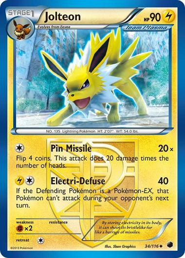Jolteon #34 Cover Art