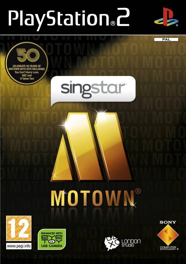 SingStar Motown PAL Playstation 2