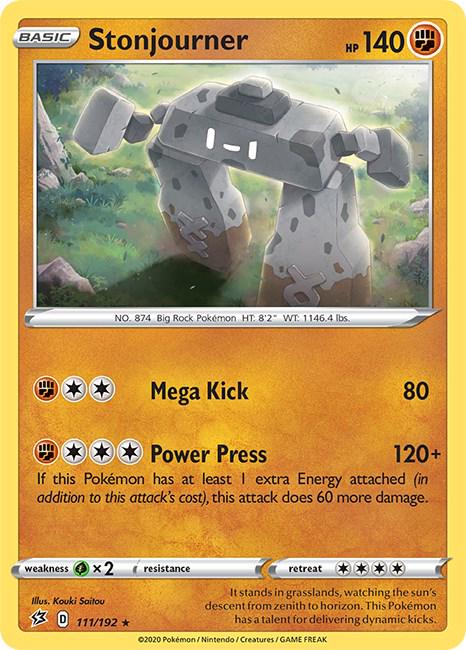 Stonjourner #111 Pokemon Rebel Clash