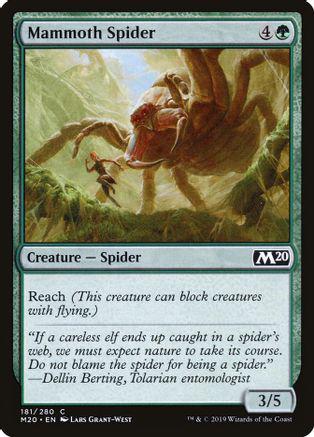 Mammoth Spider #181 Magic Core Set 2020