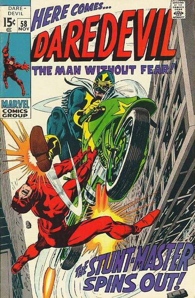 Daredevil #58 (1969) Comic Books Daredevil