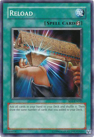 Reload SD6-EN025 YuGiOh Structure Deck: Spellcaster's Judgment