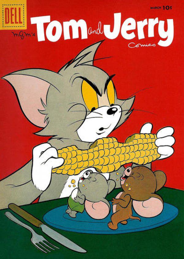 Tom & Jerry Comics #152 (1957) Comic Books Tom and Jerry
