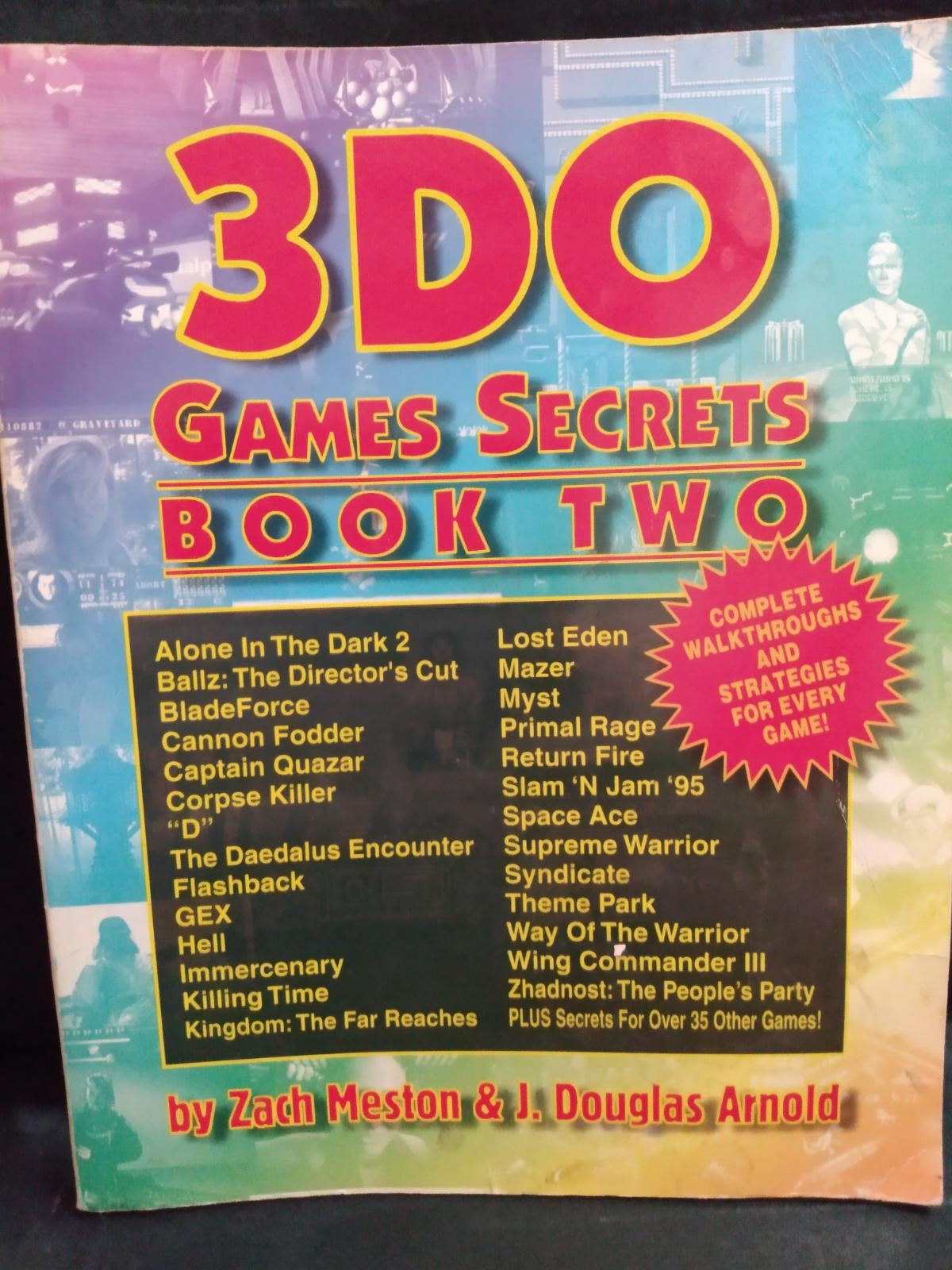 3DO Game Secrets Book Two Strategy Guide