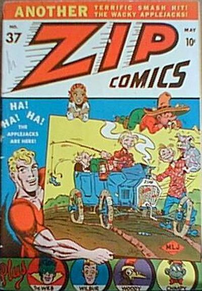 Zip Comics #37 (1943) Comic Books Zip Comics