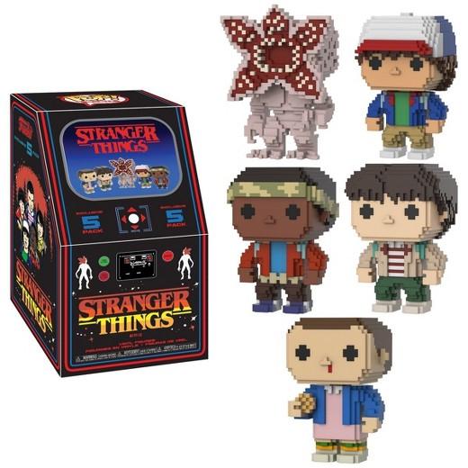 Demogorgon / Dustin / Eleven / Lucas / Mike 5-Pack Funko POP 8-Bit