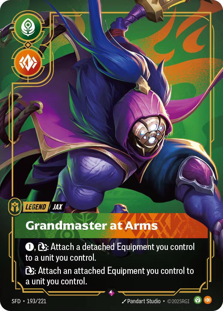 Jax - Grandmaster At Arms #193 Prices | Riftbound Spiritforged Jax - Grandmaster At Arms #193 Prices | Riftbound Spiritforged
