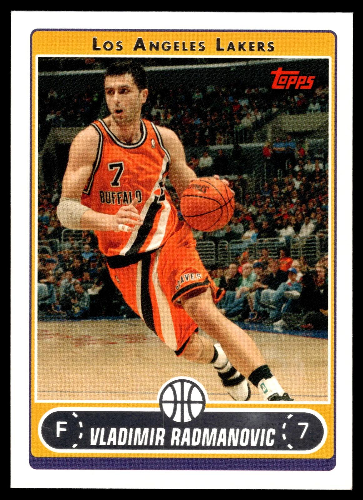 Vladimir Radmanovic #63 2006-07 Topps Basketball