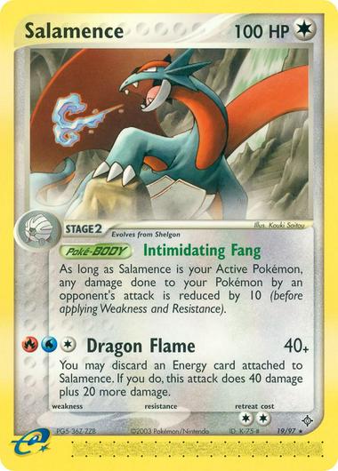 Salamence #19 Cover Art