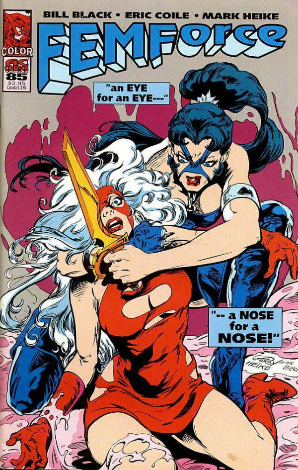 Femforce #85 (1995) Comic Books Femforce