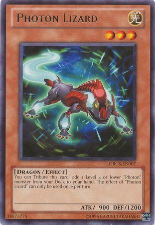 Photon Lizard ORCS-EN007 YuGiOh Order of Chaos