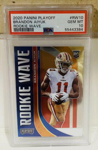 Brandon Aiyuk #RW10 Football Cards 2020 Panini Playoff Rookie Wave