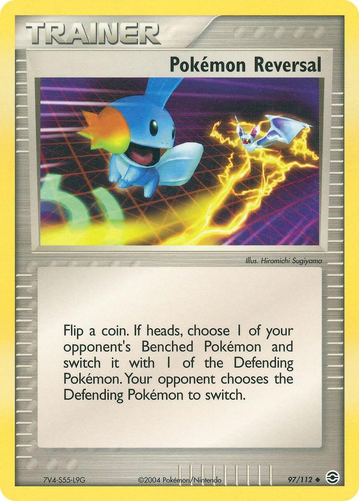 Pokemon Reversal #97 Pokemon Fire Red & Leaf Green