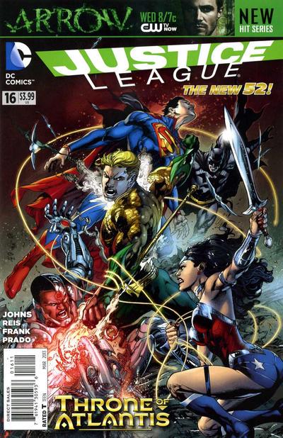 Justice League #16 (2013) Comic Books Justice League