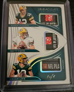 Jordan Love / Aaron Rodgers / Brett Favre
