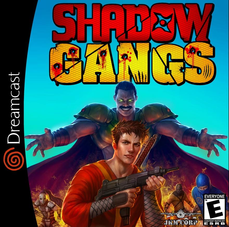 Shadow Gangs PAL Sega Dreamcast