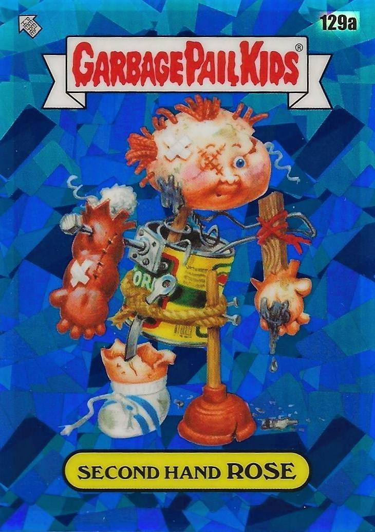 SECOND HAND ROSE #129a Garbage Pail Kids 2021 Sapphire