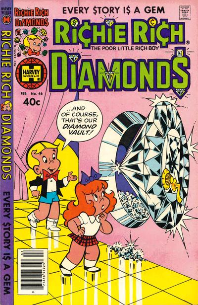 Richie Rich Diamonds #46 (1980) Comic Books Richie Rich Diamonds