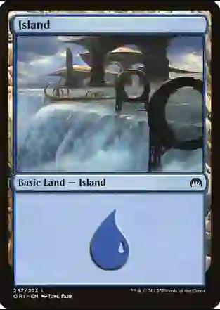 Island #257 Magic Magic Origins