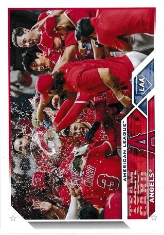 Los Angeles Angels #93 Baseball Cards 2023 Topps
