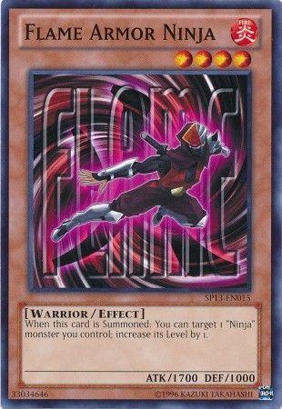 Flame Armor Ninja SP13-EN015 YuGiOh Star Pack 2013