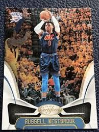 Russell Westbrook #129 Basketball Cards 2018 Panini Certified