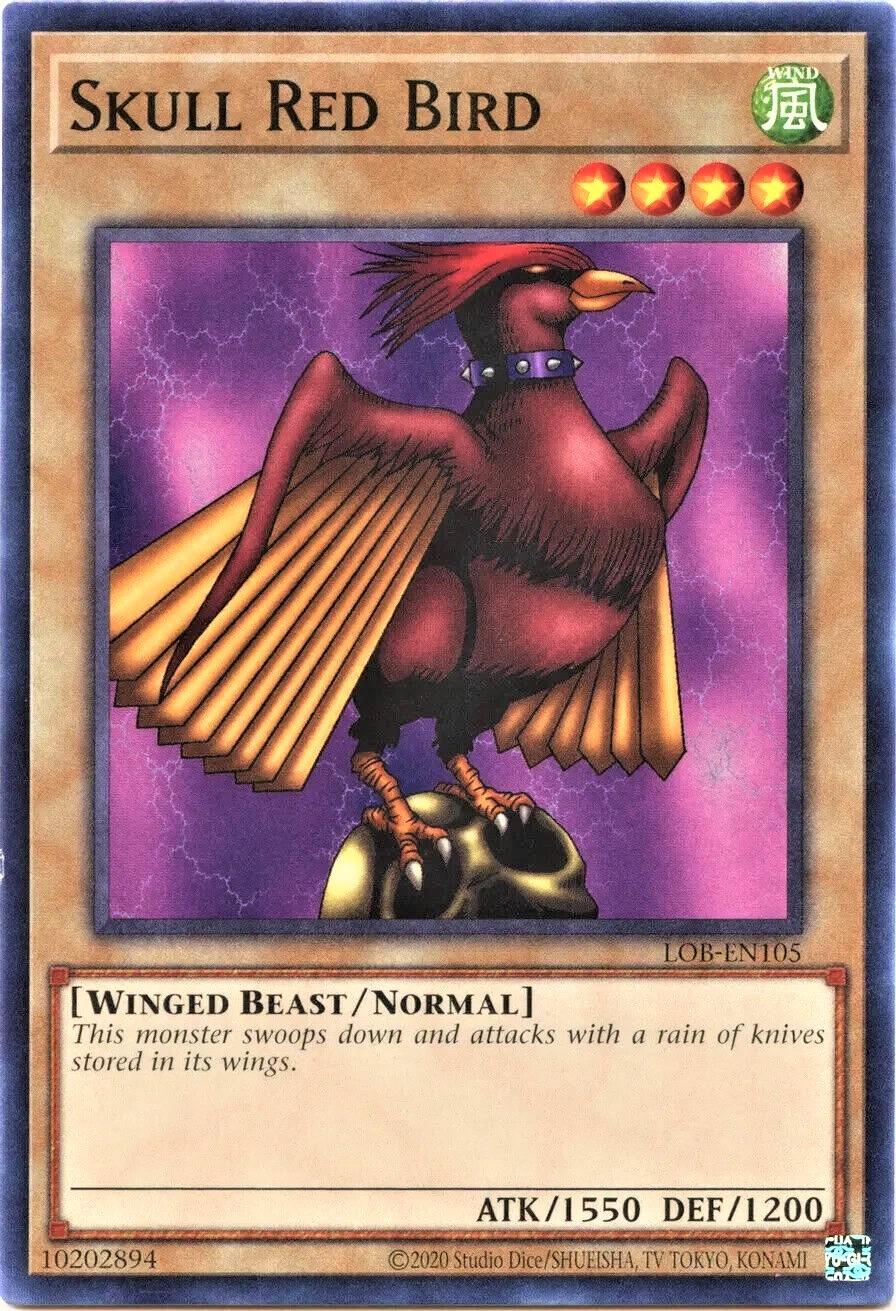 Skull Red Bird LOB-EN105 YuGiOh Legend of Blue Eyes White Dragon: 25th Anniversary