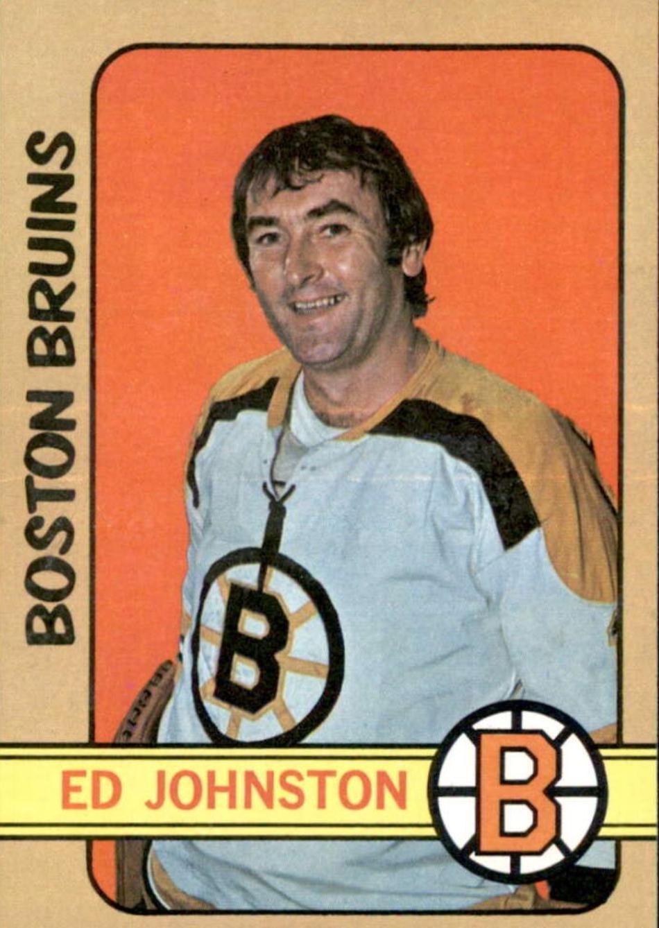 Ed Johnston #13 1972-73 Topps Hockey