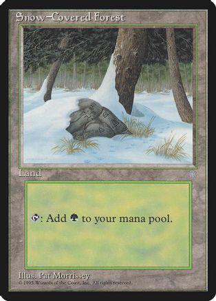 Snow-Covered Forest Magic Ice Age