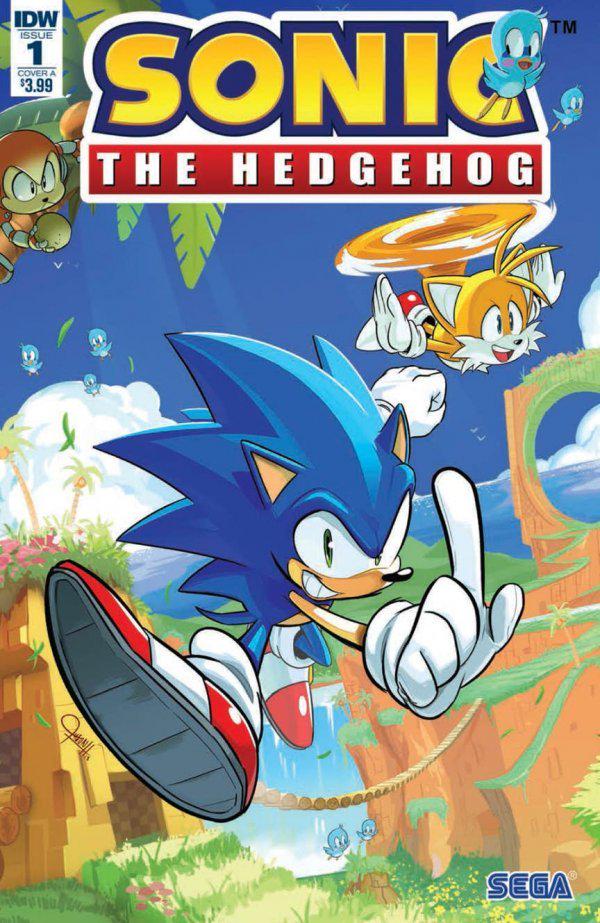 Sonic the Hedgehog #1 (2018) Comic Books Sonic the Hedgehog