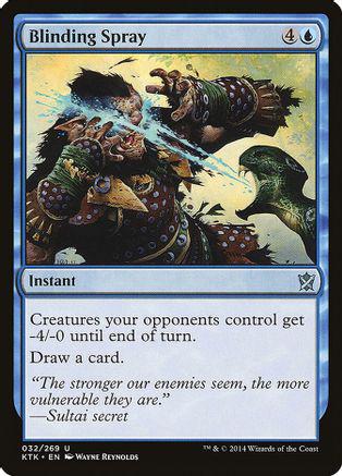 Blinding Spray Magic Khans of Tarkir