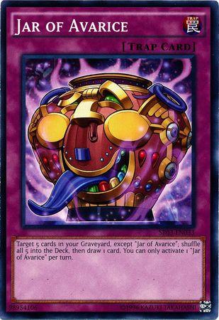 Jar of Avarice SR03-EN033 YuGiOh Structure Deck: Machine Reactor