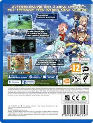 Cover (Back) | Sword Art Online: Lost Song PAL Playstation Vita