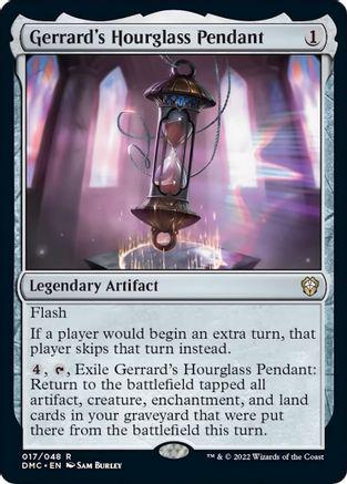 Gerrard's Hourglass Pendant #17 Magic Dominaria United Commander