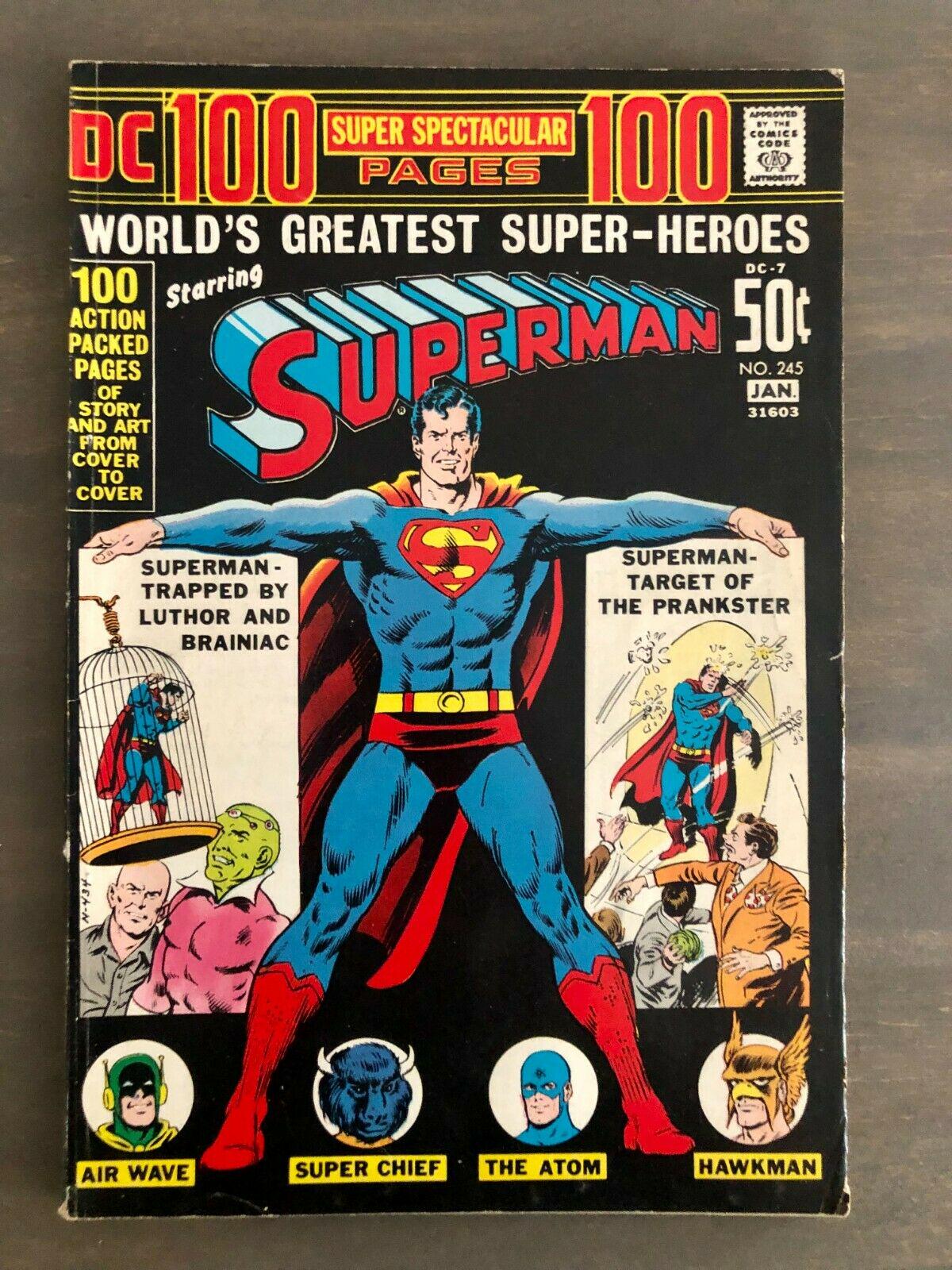 Superman #245 (1971) Comic Books Superman