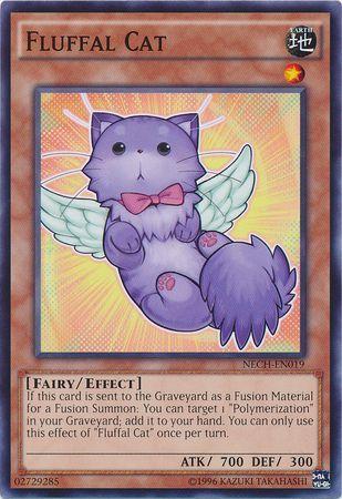 Fluffal Cat NECH-EN019 YuGiOh The New Challengers