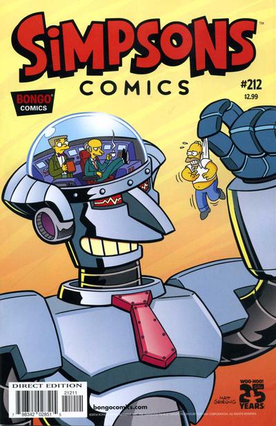 Simpsons Comics #212 (2014) Comic Books Simpsons Comics