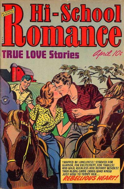 Hi-School Romance #20 (1953) Comic Books Hi-School Romance