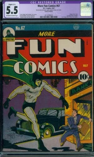 More Fun Comics #67 (1941) Comic Books More Fun Comics